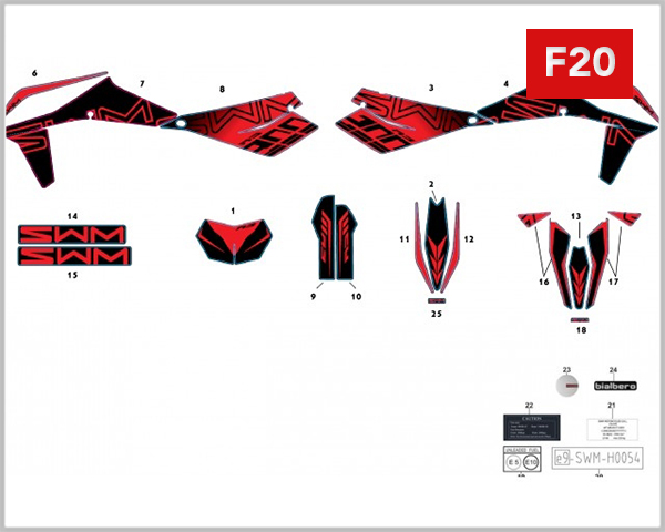 F20 - DECAL 