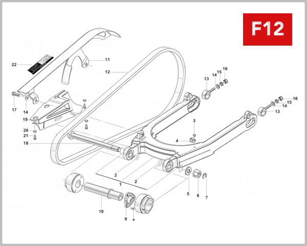 F12 - FORK ASSY