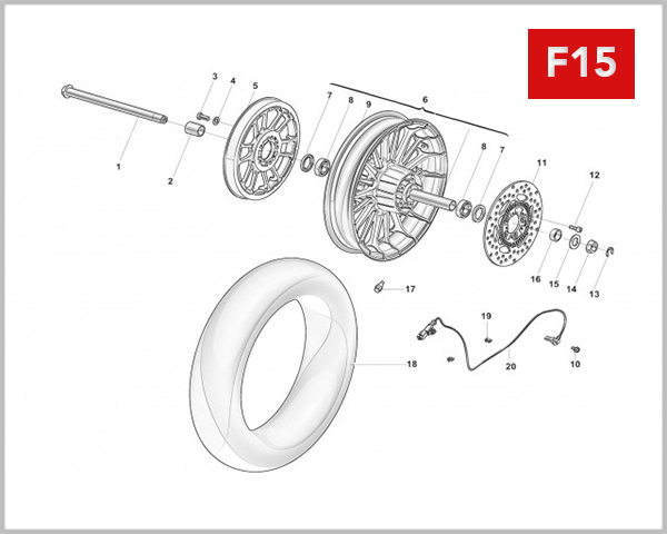 F15 - REAR WHEEL