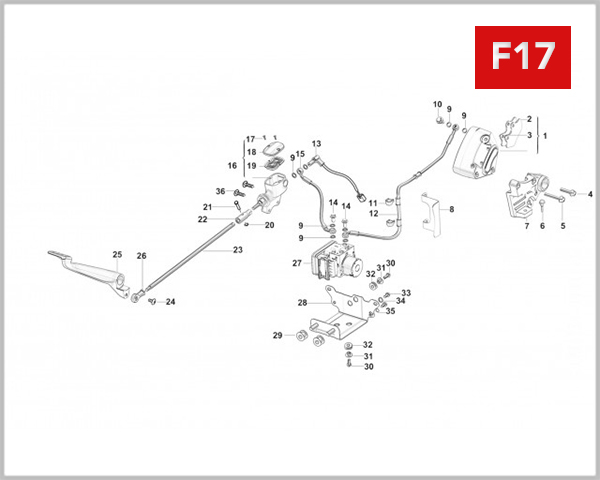 F17 - REAR BRAKE