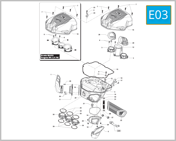 E03 - Airbox Assembly