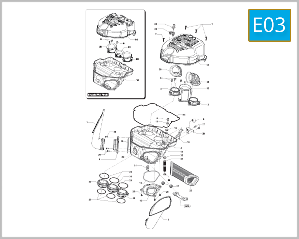 E03 - Airbox Assembly