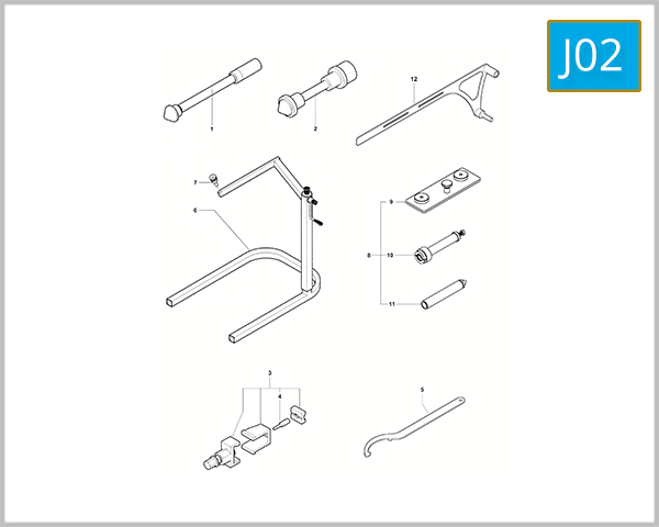 J02 - Service Tools (Frame 2)