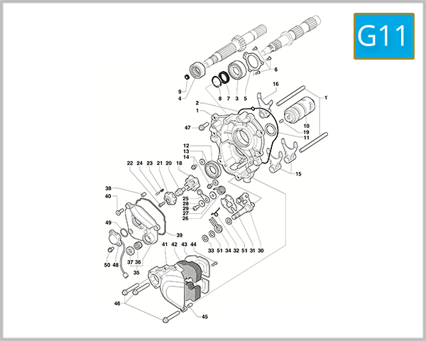 G11 - Gear Change Mechanism