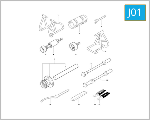 J01 - Service Tools (Frame)