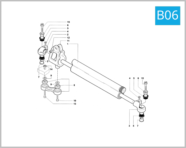 B06 - Steering Damper Assembly