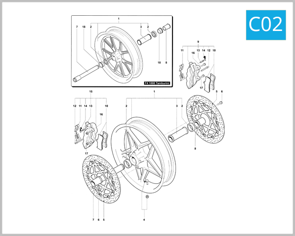C02 - Front Wheel Assembly