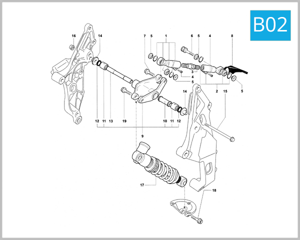 B02 - Rear Suspension Assembly