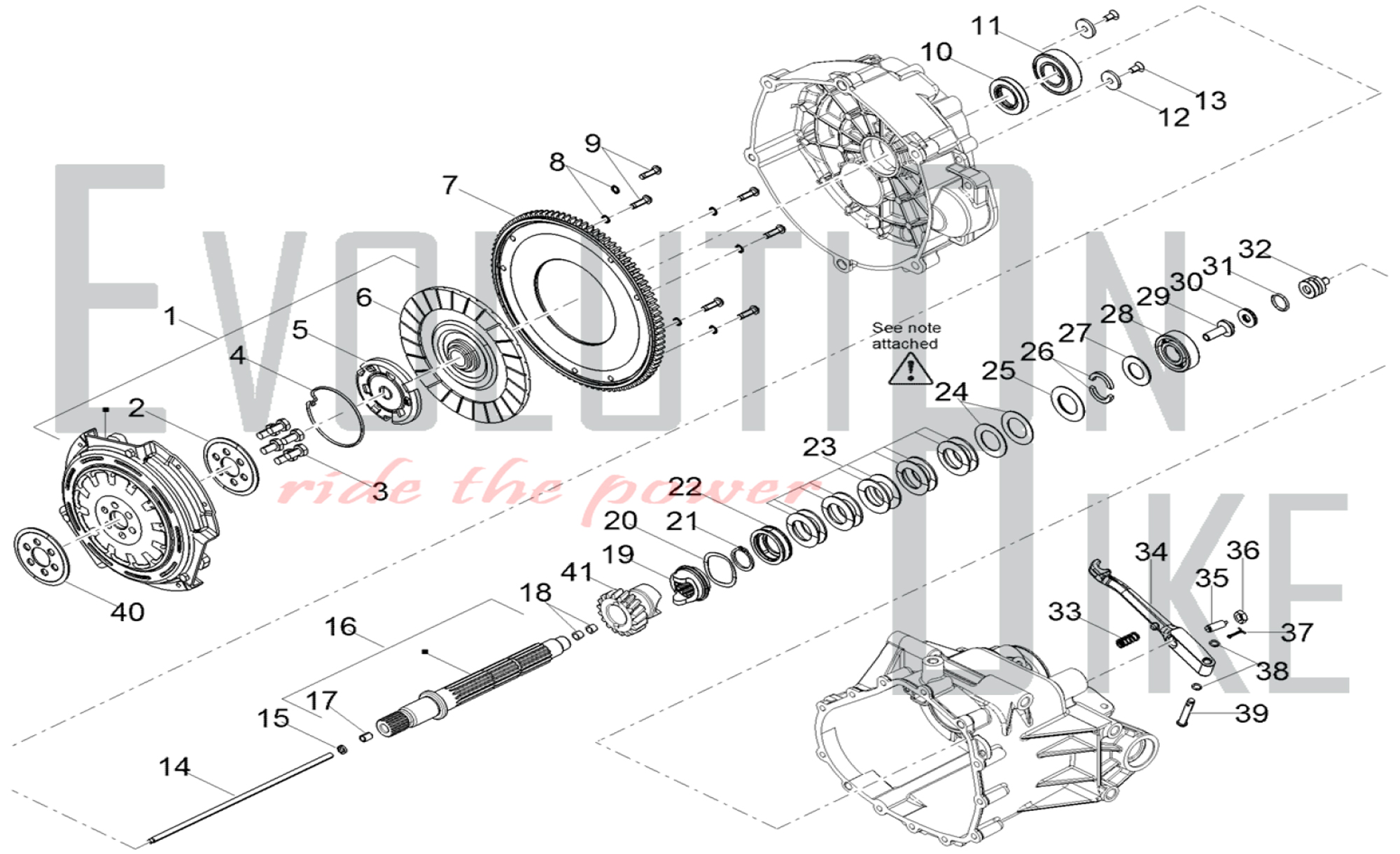 EB Moto Guzzi Store - 03-230 - CLUTCH - Engine - V85 TT - V85 TT 