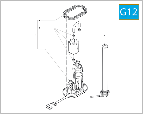 G12- Fuel Pump Assembly