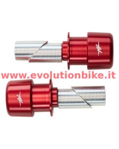 MV Agusta Corse Red Bar Ends (pair)