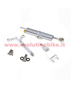 Moto Corse by Ohlins B3 Dragster/RR Steering Damper natural (silver)