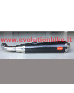 Mistral Conical Exhaust Breva 850/1100-Carbon