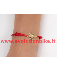MV Agusta Gold Bracelet - Red
