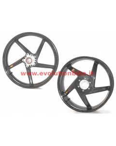 BST F3/B3/Rivale Black Diamond Carbon Wheels (5 spokes)
