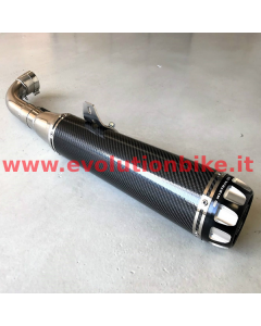 Mistral Conical Exhaust with Exclusive End Cap Breva 850/1100 (exhaust)