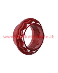 CNC Racing Ergal Rear Wheel Nut (bicolor) red
