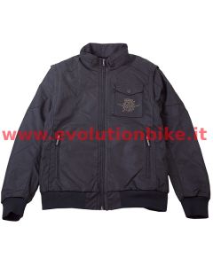MV Agusta Jacket with Removable Sleeves Black