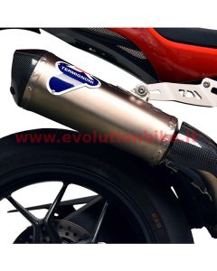 Termignoni F3 Racing Exhaust (Titanium with carbon end cap- High Position)