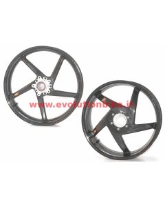 BST F4/Brutale Black Diamond Carbon Wheels (5 spokes)