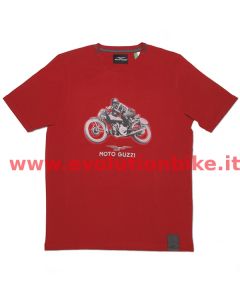 Moto Guzzi Man T-Shirt Garage
