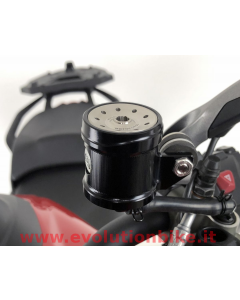 Moto Corse Aluminum clutch oil reservoir with Titanium cap (19 ml.)