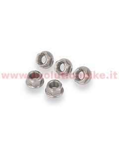 CNC Racing Titanium Rear Sprocket Nuts Flange M10 x1.25 (kit)
