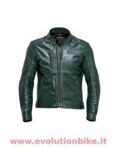 Moto Guzzi Green Leather Jacket