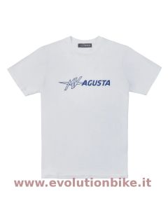 MV Agusta Logo Level 2 T-Shirt Extended Logo White