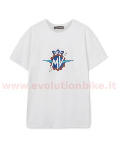 MV Agusta Logo Level 1 Crown White T-Shirt 