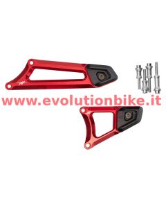 MV Agusta Corse B3/Dragster Red Frame Protectors (pair)