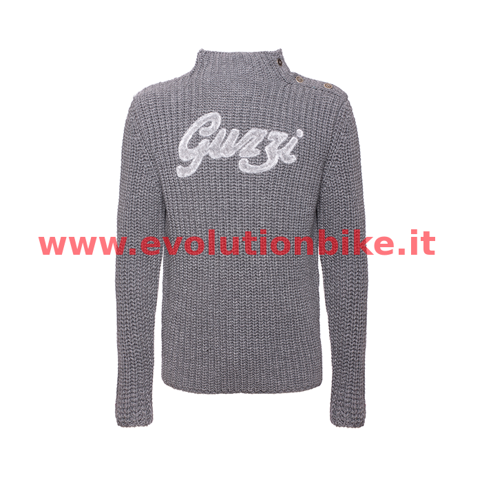 with electric red and white logo Moto Guzzi  EXCITEMENT SWEATSHIRT  Black.. 