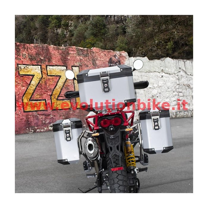 TOP CASE 48LT EN ALUMINIUM pour les motos 2s001302