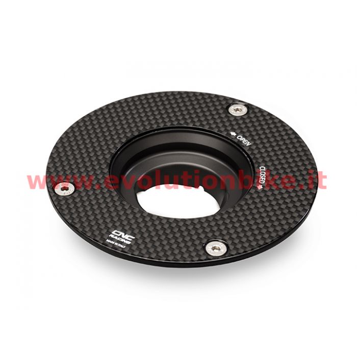 CNC Racing 3 Cylinders Fuel Tank Carbon Fiber Flange